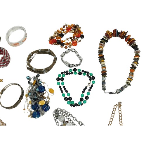 546 - A large selection of Better Quality COSTUME JEWELLERY. To include an impressive assortment of neckla... 