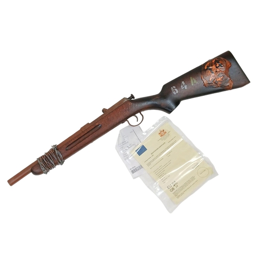 2190 - A .410 Gauge Bolt Action German Shotgun (nicknamed Barb Wire). Part of the Cadmore auctions apocolyp... 