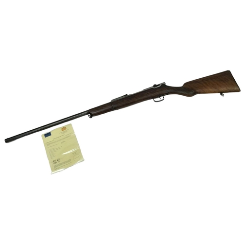 2193 - A Vintage Deactivated Single Barrel Brevette 12 Gauge Shotgun. 28 inch barrel length. Comes with a d... 