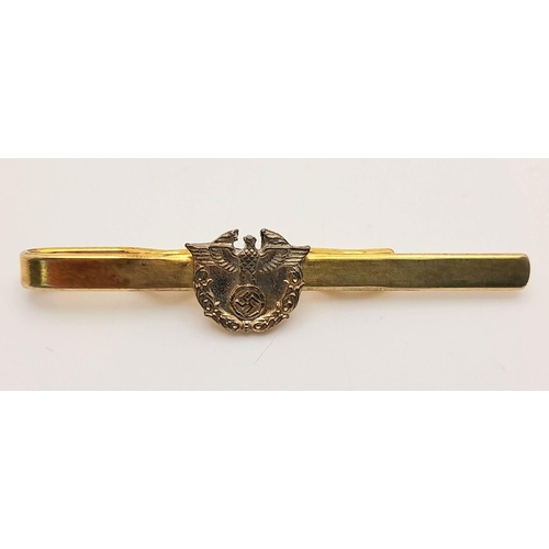 1095 - WW2 German Stadt Police Tie Clip.