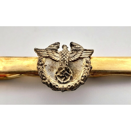 1095 - WW2 German Stadt Police Tie Clip.