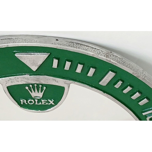 1521 - A Vintage Rolex Branded Mirror. 40cm diameter.