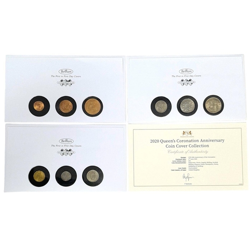 543 - A Harrington and Byrne (of Mayfair) Queen Elizabeth II Coronation Anniversary Coin Cover Collection.... 