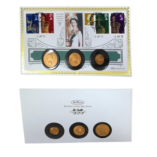 543 - A Harrington and Byrne (of Mayfair) Queen Elizabeth II Coronation Anniversary Coin Cover Collection.... 