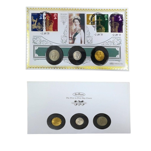 543 - A Harrington and Byrne (of Mayfair) Queen Elizabeth II Coronation Anniversary Coin Cover Collection.... 