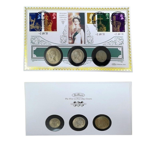 543 - A Harrington and Byrne (of Mayfair) Queen Elizabeth II Coronation Anniversary Coin Cover Collection.... 