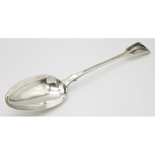 1958 - An antique sterling silver basting spoon. Full London hallmarks, 1826. Total weight 149.8G. Total le... 