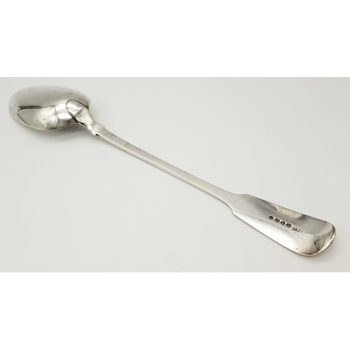 1958 - An antique sterling silver basting spoon. Full London hallmarks, 1826. Total weight 149.8G. Total le... 