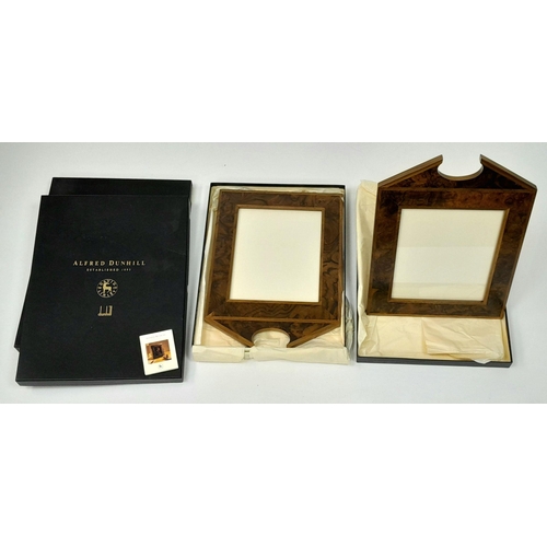 374 - A Pair of Alfred Dunhill 'David Linley' Walnut Picture Frames.
29cm x 41cm. In excellent condition i... 