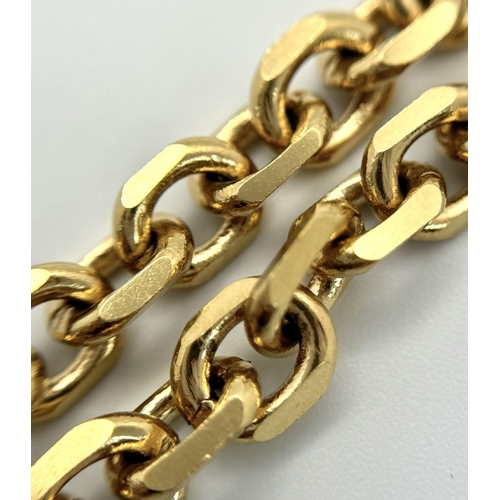 1230 - A Louis Vuitton Gold Plated Bracelet with Hanging Charms. 21cm.