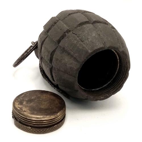 292 - An INERT British No 5 MK 1 Mills Grenade Made by Mills Munitions April 1916. (in preparation for the... 