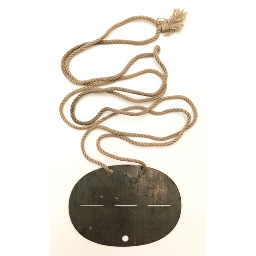 1009 - A 3rd Reich DRK (German Red Cross) Nurses Dog Tag.