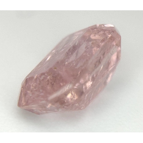 2295 - A 2.35ct Afghan Pink Tourmaline Gemstone. Octagon shape and step cut. Comes with GFCO certificate. R... 