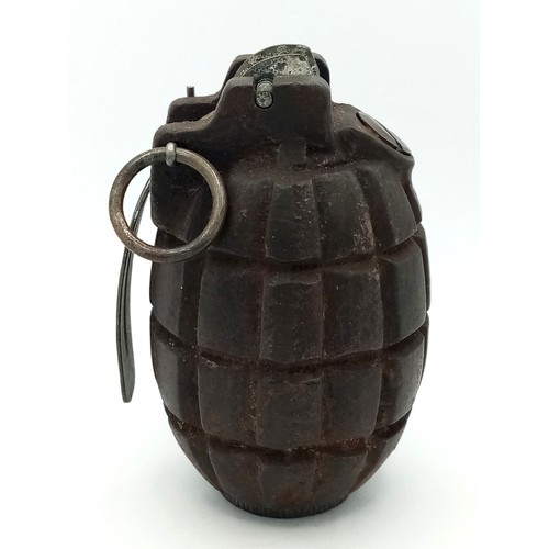 970 - An INERT WW1 No. 5 Mills Hand Grenade. Empty inside. UK MAINLAND SHIPPING ONLY!