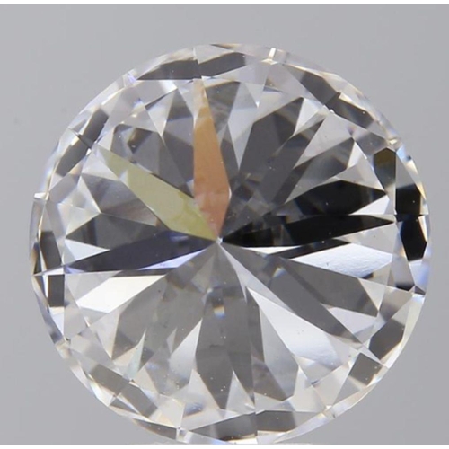 204 - 5.01CT ROUND SHAPED LAB-GROWN DIAMOND, COLOUR E, CLARITY VS2. COMES WITH IGI CERTIFICATE. MEASUREMEN... 