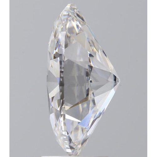 218 - 4.04CT OVAL SHAPED LAB-GROWN DIAMOND, COLOUR E, CLARITY VS1. COMES WITH IGI CERTIFICATE. MEASUREMENT... 