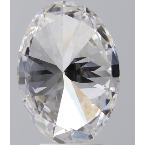 218 - 4.04CT OVAL SHAPED LAB-GROWN DIAMOND, COLOUR E, CLARITY VS1. COMES WITH IGI CERTIFICATE. MEASUREMENT... 