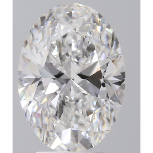 232 - 3.54CT OVAL SHAPED LAB-GROWN DIAMOND, COLOUR E, CLARITY VS1. COMES WITH IGI CERTIFICATE. MEASUREMENT... 