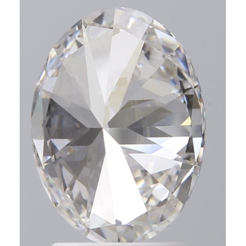 610 - 2.04CT OVAL SHAPED LAB-GROWN DIAMOND, COLOUR F, CLARITY VS1. COMES WITH IGI CERTIFICATE. MEASUREMENT... 