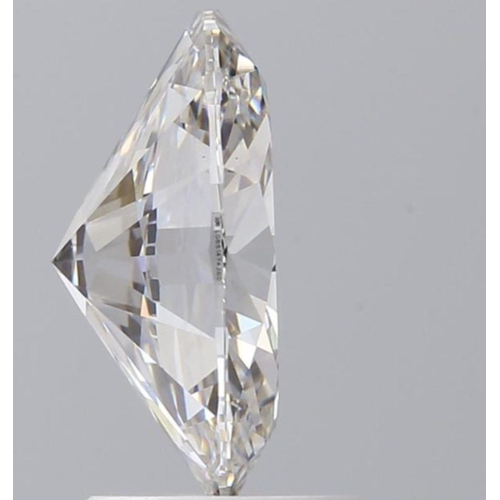 610 - 2.04CT OVAL SHAPED LAB-GROWN DIAMOND, COLOUR F, CLARITY VS1. COMES WITH IGI CERTIFICATE. MEASUREMENT... 