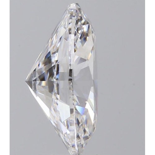 624 - 2.52CT OVAL SHAPED LAB-GROWN DIAMOND, COLOUR D, CLARITY VS1. COMES WITH IGI CERTIFICATE. MEASUREMENT... 