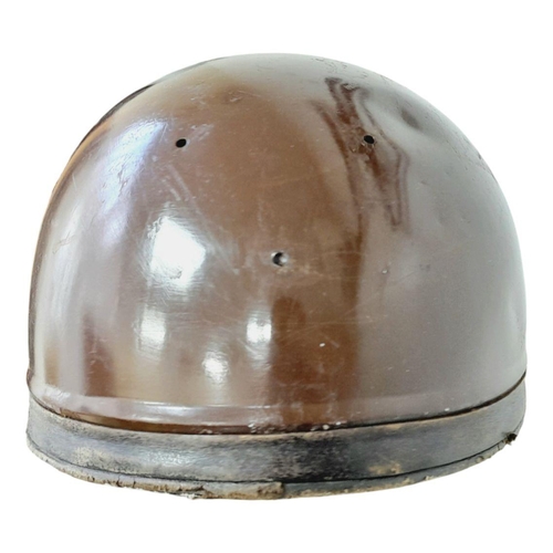 173 - A 3rd Reich German Motorcycle Police Crash Helmet.