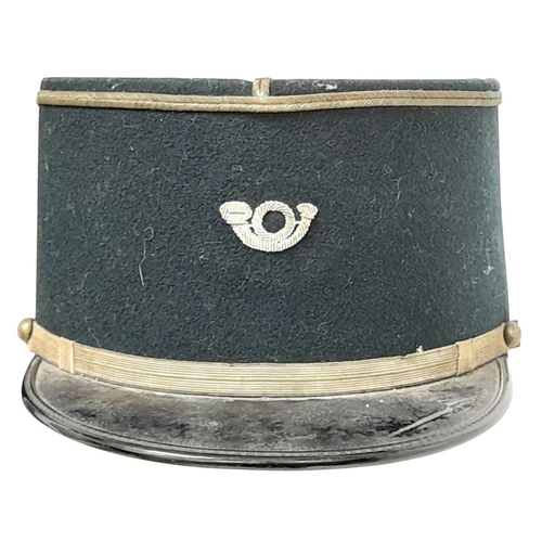 446 - A 1931 Model French Lieutenant’s Kepi Cap badged to the Alpine Infantry,