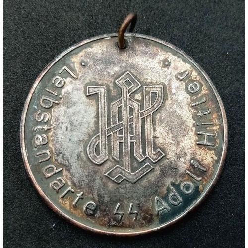 586 - A 3rd Reich 1st SS Panzer Corps Medallion.