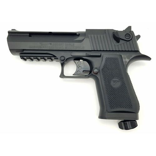 864 - A Boxed, Umarex Magnum Research, .177 Calibre Desert Eagle Airsoft Pistol. 21.5cm Length. Takes .177... 