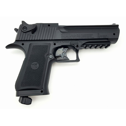 864 - A Boxed, Umarex Magnum Research, .177 Calibre Desert Eagle Airsoft Pistol. 21.5cm Length. Takes .177... 