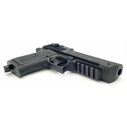 864 - A Boxed, Umarex Magnum Research, .177 Calibre Desert Eagle Airsoft Pistol. 21.5cm Length. Takes .177... 