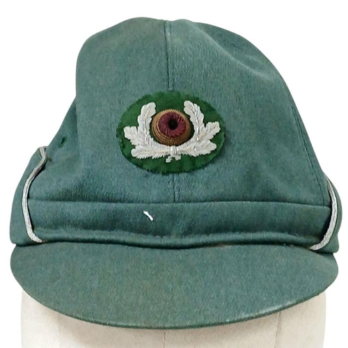 803 - A Circa 1950s Post War German Alpine Border Control Officers Cap. These are quite rare.