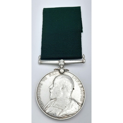 890 - A Volunteer Long Service Medal (EVIIR issue), named to: 5319 Pte W Abberley 3/ V B S Staff Regt (3rd... 