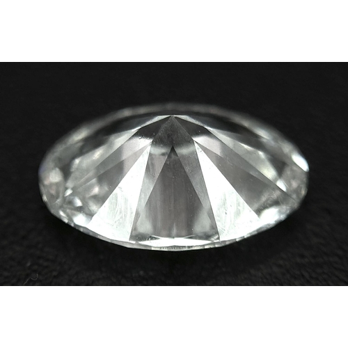 414 - A LAB GROWN LOOSE DIAMOND. 1.20CT, OVAL CUT. COLOUR E, CLARITY VS1. Ref: A/S 1141