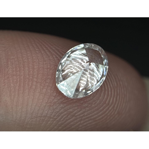 414 - A LAB GROWN LOOSE DIAMOND. 1.20CT, OVAL CUT. COLOUR E, CLARITY VS1. Ref: A/S 1141