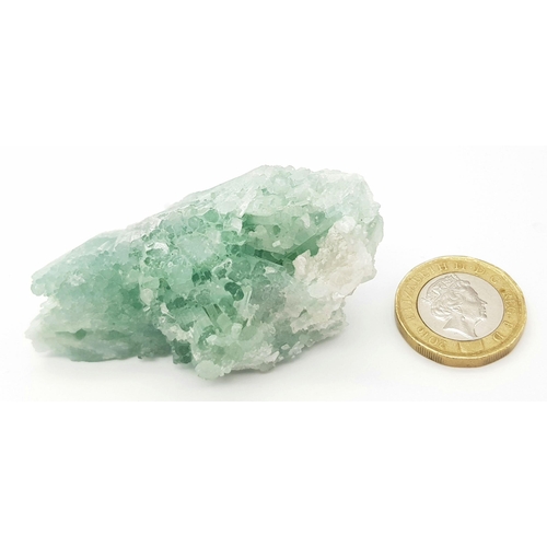 1171 - A 134.55ct Rough Green Hiddenite Spodumene, Afghanistan Origin. Comes with GFCO Certificate.