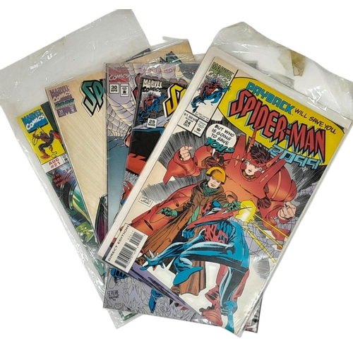 1374 - 26 Vintage 1993 - 1995 Spiderman Comics. In good condition but please see photos.