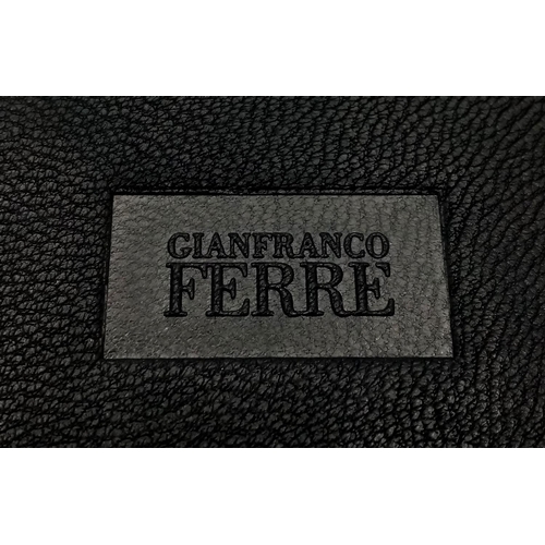 1381 - A Gianfranco Ferre Card Wallet. Comes with box. Approximately 11cm length x 7.5cm height.