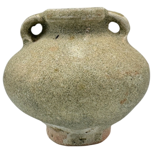 1492 - An ancient Vietnamese Ceramic vase, recovered from a sea excavation, c 10th-12th century.
Unglazed e... 