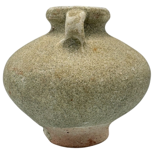 1492 - An ancient Vietnamese Ceramic vase, recovered from a sea excavation, c 10th-12th century.
Unglazed e... 