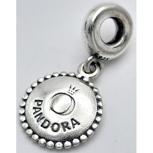 1315 - A PANDORA STERLING SILVER SAN FRANCISCO DANGLE CHARM 3.2G , 25MM X 12MM. Ref: SC 7085