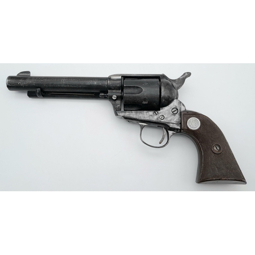 1372 - A Vintage Cal.44-40 Long Blank Revolver-Working Action.