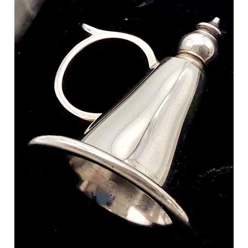 1400 - A Vintage British Airways Concorde Silver Plated Candle Snuffer in its Original Box with an Original... 