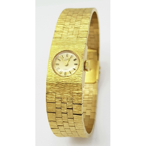 1774 - A Vintage Gold Plated Limit Ladies Quartz Watch (working) and a Links of London small expandable sil... 