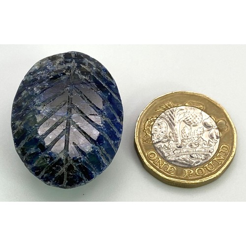 905 - Three Blue Sapphire Gemstones - GRS Lab Certified, to include (1) A 3.12ct Untreated Oval Blue Sapph... 