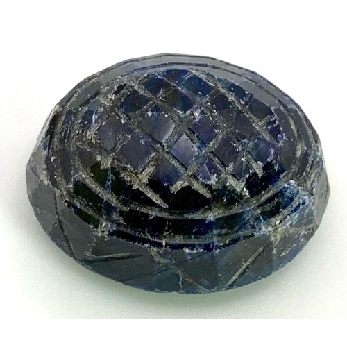 905 - Three Blue Sapphire Gemstones - GRS Lab Certified, to include (1) A 3.12ct Untreated Oval Blue Sapph... 