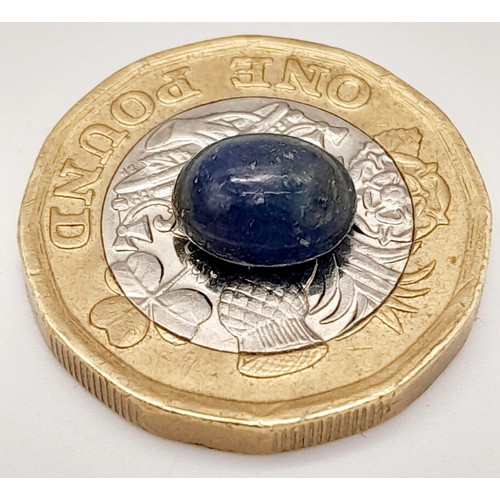 905 - Three Blue Sapphire Gemstones - GRS Lab Certified, to include (1) A 3.12ct Untreated Oval Blue Sapph... 