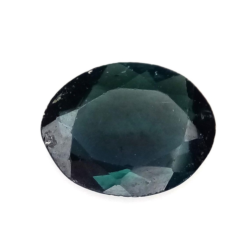 549 - A 0.99ct Oval Cut Tourmaline. Comes with an E.G.L certificate.