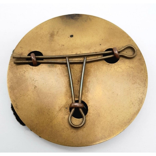 861 - A 10th Royal Hussars Regiment NCOs Arm/Sleeve Badge. 
6.5cm diameter.