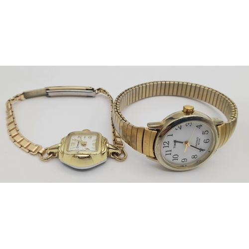 883 - A collection of four watches, featuring brands such as Rotary and Timex, as found